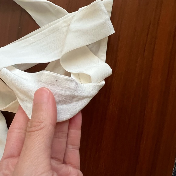 Marciano Silk white mini dress size small in good used condition. - Picture 4 of 11